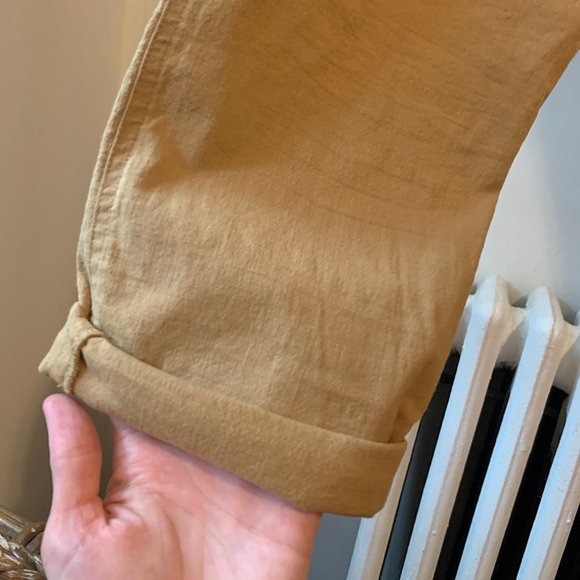 OAK + FORT Tan Joggers - Picture 4 of 5